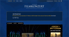 Desktop Screenshot of filmkonzert.de